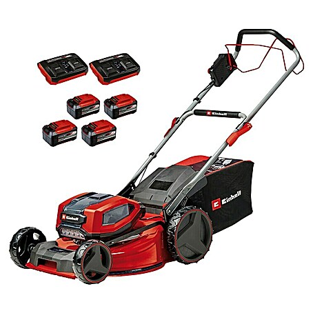 Einhell Professional Akku-Rasenmäher GP-CM 36/52 S Li BL (36 V, 4 Akkus, 5,2 Ah, Schnittbreite: 52 cm)