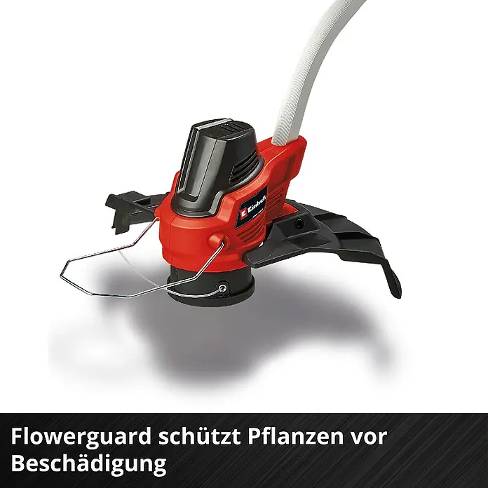 Einhell Power X-Change 18V Akku-Rasentrimmer GE-CT 18/33 Li-Solo - 18 V, Li-Ionen, Ohne Akku - Flowerguard schützt Pflanzen vor Beschädigung.