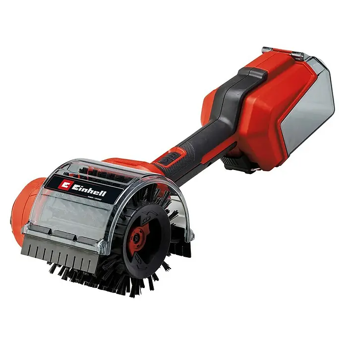 Einhell Power X-Change 18V Akku-Reinigungsbürste Picobella 18/90 - 18 V, Ohne Akku - Einhell Akku-Fugenreiniger im Detail. Praktisches Werkzeug zum Entfernen von Unkraut und Moos aus Pflasterfugen mit rotierender Bürste.