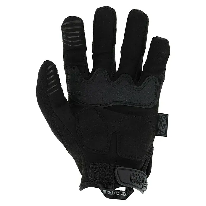 Mechanix Wear Arbeitshandschuhe M-Pact Covert - XL, Schwarz - Eine einzelne schwarzer Mechanix Wear Taktikhandschuh, perfekt für den Einsatz im Freien und für Präzisionsarbeiten.