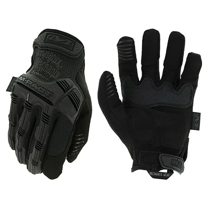 Mechanix Wear Arbeitshandschuhe M-Pact Covert - XL, Schwarz - Abbildung von Mechanix Wear M-Pact Arbeitshandschuhen, ideal für Handwerk und anspruchsvolle Aufgaben, bieten Schutz und Komfort.