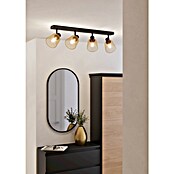 Eglo Coslada Regleta (160 W, Negro, Dorado, E27) | BAUHAUS
