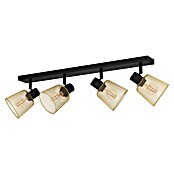 Eglo Coslada Regleta (160 W, Negro, Dorado, E27) | BAUHAUS