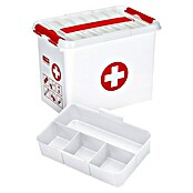 Sunware Erste-Hilfe-Box Q-Line (L x B x H: 30 x 20 x 22 cm, Kunststoff)