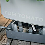 Gusta Garden Pflanztopf Tom Tomato (28 x 35 x 136 cm, Ausstattung: Rankhilfe, Hellgrau) | BAUHAUS