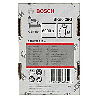 Bosch Nagels 1.2 (Lengte: 25 mm, 5.000 st.)