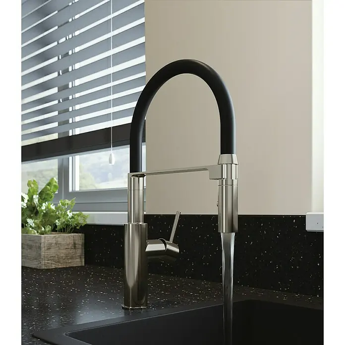 Küchenarmatur mit Handbrause Lenz Nexo onyx Küchenarmatur mit Handbrause Lenz Nexo onyx