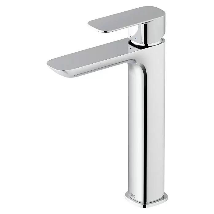Lenz Waschtischarmatur Tiana - Chrom, Glänzend - Moderner Einhebel-Waschtischmischer aus poliertem Chrom, Marke Lenz.