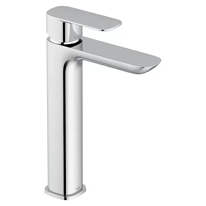 Lenz Waschtischarmatur Tiana - Chrom, Glänzend - Glänzende, verchromte Einhebel-Waschtischarmatur mit flachem Design.