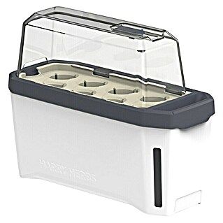 Gusta Garden Kräutertopf Harry Herbs (35,8 x 15 x 25 cm, Kunststoff, Weiß)
