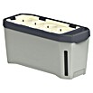 Gusta Garden Kräutertopf Harry Herbs (35,8 x 15 x 25 cm, Kunststoff, Hellgrau) | BAUHAUS