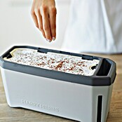 Gusta Garden Kräutertopf Harry Herbs (35,8 x 15 x 25 cm, Kunststoff, Hellgrau) | BAUHAUS