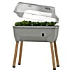 Gusta Garden Hochbeet Sammy Salad (79 x 37,5 x 95 cm, Kunststoff, Hellgrau) | BAUHAUS