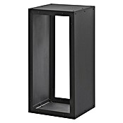 Dolle Leñero Firewood (770 x 380 x 350 mm, Acero, Negro) | BAUHAUS