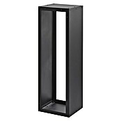 Dolle Leñero Firewood (1.160 x 380 x 350 mm, Acero, Negro) | BAUHAUS