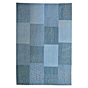 Kayoom Flachgewebeteppich (Blau, 170 x 120 cm)