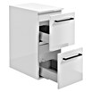 Camargue Espacio Unterschrank (30 x 46 x 60 cm, Farbe Griff: Schwarz, Mira) | BAUHAUS
