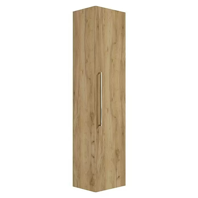 Camargue Espacio Hochschrank40 x 33 x 170 cm, Farbe Griff: Chrom, Doce