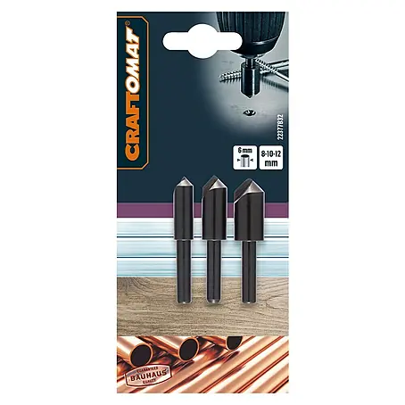 Craftomat  Kegelsenker-Set