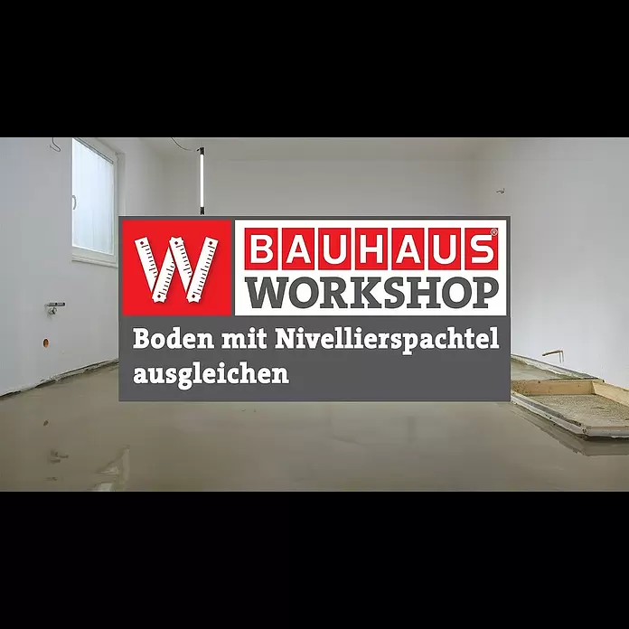 Probau Nivellierspachtel - 20 kg, Schichtdicke: 10 mm - Boden mit Nivellierspachtel ausgleichen [Anleitung] | BAUHAUS Workshop