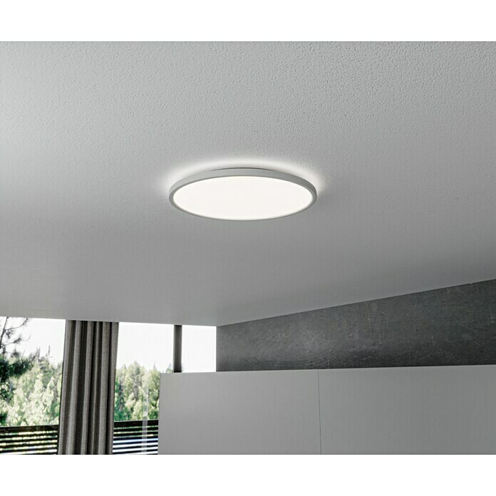 Brilliant LED-Deckenleuchte Tanida (18 W, L x B x H: 29,5 x 29,5 x 2,6 cm,  Weiß, Neutralweiß) | BAUHAUS