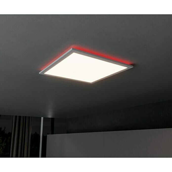 Brilliant LED-Deckenleuchte Tanida eckig (22 W, L x B x H: 42 x 42 x 2,6 cm, Weiß, Kaltweiß) | BAUHAUS