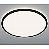 Brilliant LED-Deckenleuchte rund Tanida (24 W, Ø x H: 42 x 2,5 cm, Schwarz, Kaltweiß) | BAUHAUS