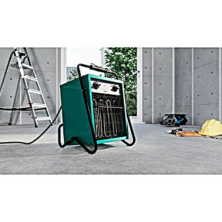 Voltomat HEATING Bauheizer (4.500 W - 9.000 W, Nennspannung: 400 V, Grün/Schwarz, IP24)