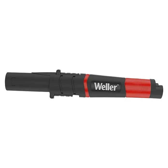 Weller Gaslötkolben-Set WLBUK75 - 9 -tlg., Arbeitstemperatur: 454 °C - Weller Lötkolbengriff in Dunkelgrau und Rot mit ‘75W’-Aufschrift.
