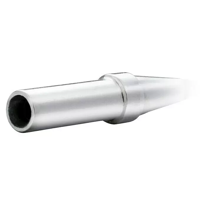 Weller Lötspitze 4ETKL-1CD Langform 1,2 mm - Passend für: Weller Lötkolben WE 1010 - Glänzende silberne Lötkolbenspitze mit hohlem Ende.