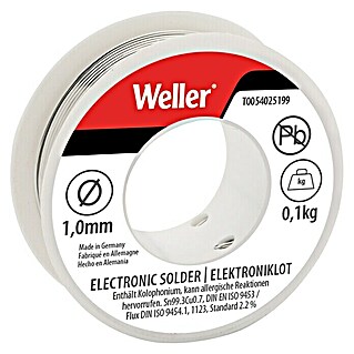 Weller Elektroniklot T0054025199N (Durchmesser: 1 mm, 100 g)