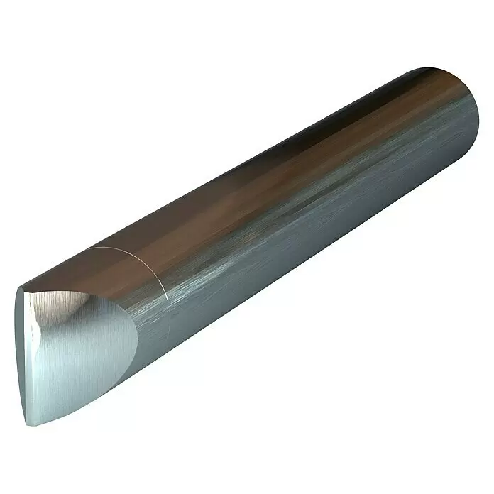 Weller Lötspitze WLTCH6IR60CD in Meißelform - Breite: 6,4 mm, Passend für: Weller-Lötkolben WLIR30 - Metallisches zylindrisches Werkzeug mit abgeflachter Meißelspitze.