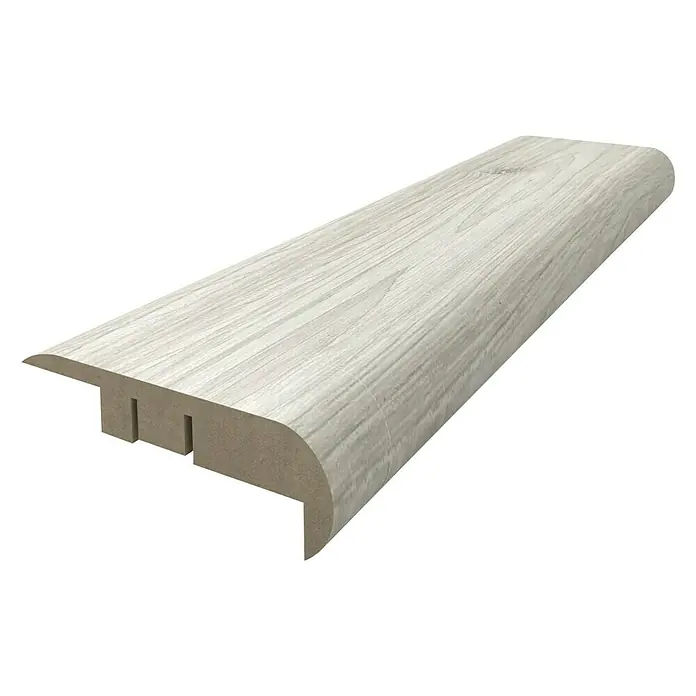 Perfil de escalera Roble Polar/Snow - 2.440 x 68 x 22 mm - Resultado de imagen para perfil de borde de escalera: El perfil es ligero y tiene una veta preciosa, ideal para el borde de las escaleras.