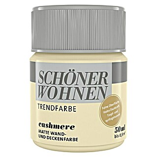 SCHÖNER WOHNEN-Farbe Tester Trendfarbe Tester (Cashmere, 50 ml, Matt)
