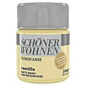 Schöner Wohnen Wandfarbe Trendfarbe Tester (Vanilla, 50 ml, Matt)