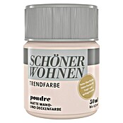 Schöner Wohnen Wandfarbe Trendfarbe Tester (Poudre, 50 ml, Matt)