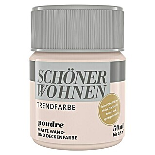 SCHÖNER WOHNEN-Farbe Tester Trendfarbe Tester (Poudre, 50 ml, Matt)