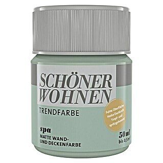 SCHÖNER WOHNEN-Farbe Tester Trendfarbe Tester (Spa, 50 ml, Matt)