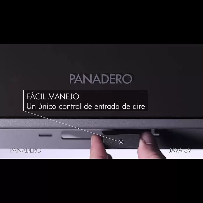 Panadero Estufa de leña Java 3V - 5,9 kW, Volumen de calefacción: 210 m³, Negro - BAUHAUS-YDRAY-26104458--JAVA-3V-ES