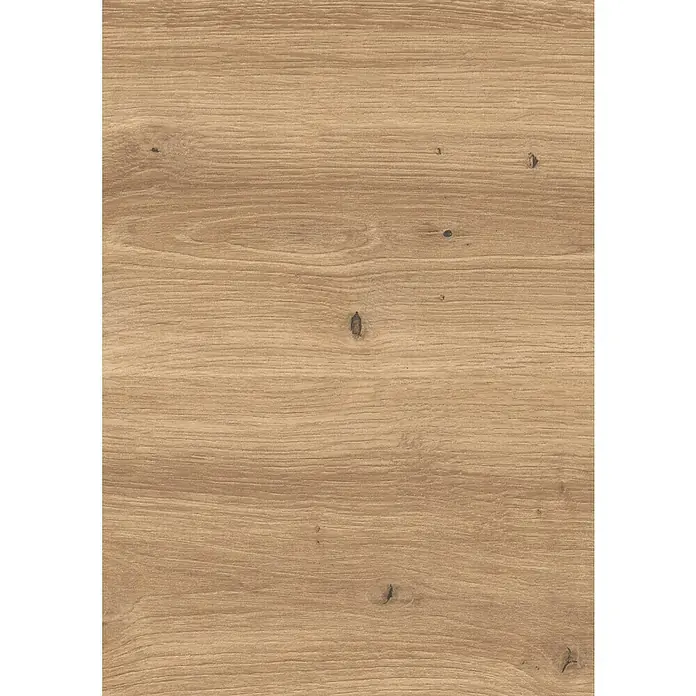 GetaDoor Laminit Oberflächenmuster - Passend für: GetaDoor Laminit Türzargen & Zimmertüren GLQ 793 - Nahaufnahme einer Holzplatte mit Maserung und Ästen, die eine natürliche und warme Ästhetik verleihen. Ideal für Möbel oder Interieur.