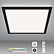 Brilliant LED-Deckenleuchte Tanida (24 W, L x B x H: 42 x 42 x 2,6 cm, Schwarz, Kaltweiß) | BAUHAUS