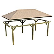 Karibu Pavillon Perida (485 x 345 cm, Natur)