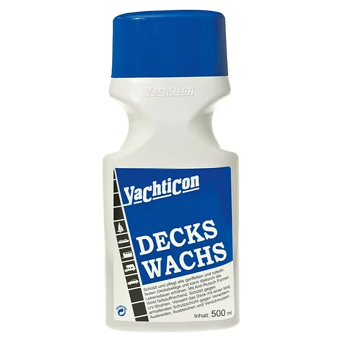 Yachticon Decks-Wachs - 500 ml - Produktbild von "Yachticon Decks Wachs". Das Decks Wachs schützt und pflegt geriffelte Decksbeläge und erhöht die Lebensdauer.