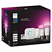 Philips Hue Smart-LED-Lampen Set White & Color Ambiance (E27, Dimmbar, Warmweiß, 806 lm - 1.055 lm, 9 W) | BAUHAUS