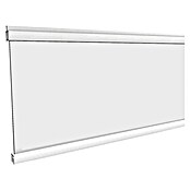 T & J Zaunelement Ecosteck (1.800 x 20 x 280 mm, Aluminium, Glas) | BAUHAUS