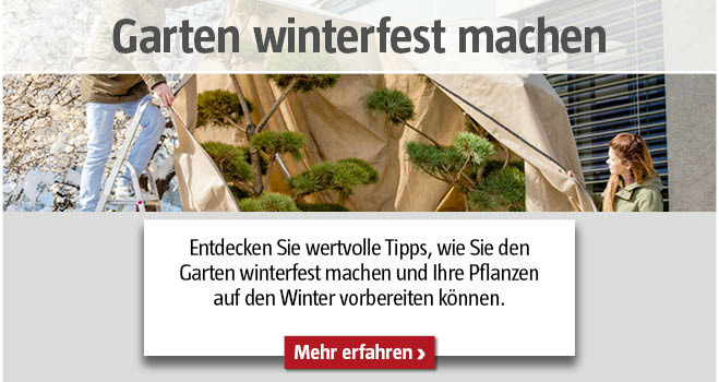 Garten einwintern
