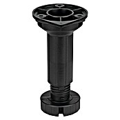 Walteco Postolje za namještaj  (Ø x V: 4,5 x 15 cm, Nosivost: 250 kg, Plastika, Crna) | BAUHAUS