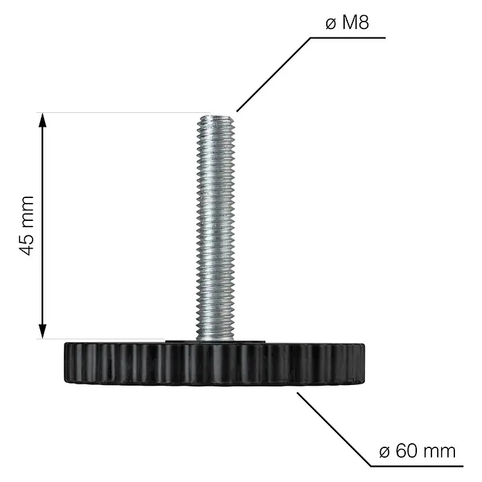 Bequilter 4 Viti Di Regolazione In Metallo Per Telai Da Ricamo Brother, Janome E BabyLock – Ricambio XE4590001