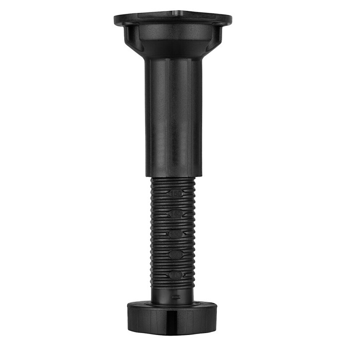 Walteco Postolje za namještaj  (Ø x V: 4,5 x 15 cm, Nosivost: 250 kg, Plastika, Crna) | BAUHAUS
