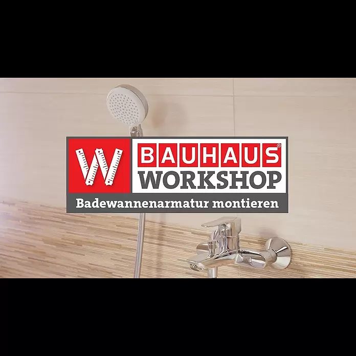 Grohe Costa Badewannenarmatur - Chrom, Glänzend - Badewannen-Armatur montieren [Anleitung] | BAUHAUS Workshop